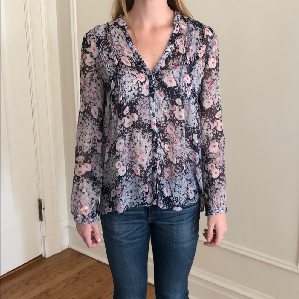 Rececca Taylor floral blouse